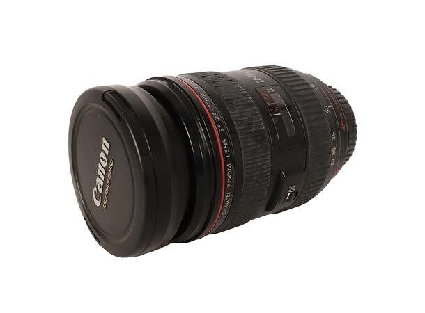 Kameraobjektiv, Canon Pent brukt, EF24-70 mm, f/2.8L