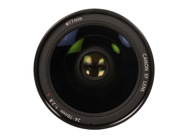 Kameraobjektiv, Canon Pent brukt, EF24-70 mm, f/2.8L