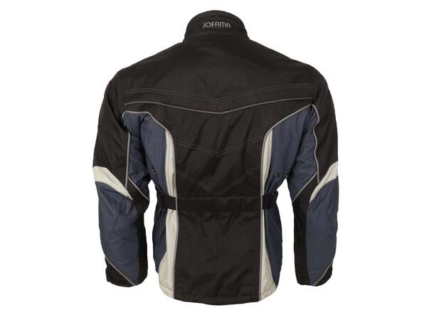 MC-jakke, Jofama Mega Viking Textura/Dryway, Sort/blå M