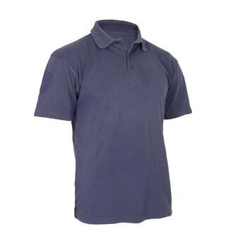 Piqueskjorte Brukt, Marineblå