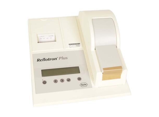 Reflotron® Plus System For analyse av tørrkjemiske teststrimler
