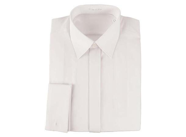Skjorte, Selskap Skjulte knapper, Hvit 38